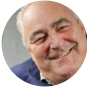 Round image of person