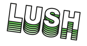 Text that says Lush